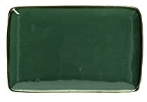 Rose & Tulipani - Vassoio rettangolare 20x13 cm Concerto Verde Bosco
