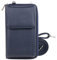irisaa Kleine Handy Umhängetasche, Geldbörse Damen Brieftasche RFID Schutz Crossbody Handytasche Reisepass mit Kartenfächern und Verstellbarem Schultergurt, Damen Tasche:Navy