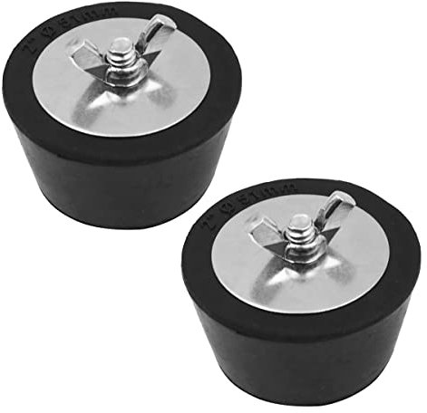 Shiwaki 2 Piezas de Tapones de Invierno para Piscina, tapón de Gel de expansión de Goma de 51 mm/2 Pulgadas, tapón de Goma para, Mantenimiento de Accesorios de tubería de SPA
