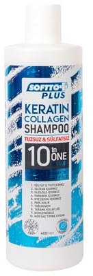 Softto+Plus 10in1 Keratin Collagen Shampoo – Pflege für stark geschädigtes Haar