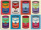 DPKHDS Poster Campbell'S Tomato Soup Pop Abstract Canvas Painting, Andy Warhol Print Picture Home Decor 40X60Cmframeless