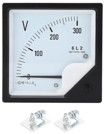 Analoges Panel-Messgerät 0 Bis 300 V, Stufe 2,5, Genauigkeit, Volt, Spannungsanzeige, Analoges Voltmeter