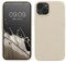 kwmobile Case Compatible with Apple iPhone 13 Case - TPU Silicone Phone Cover with Soft Finish - Cream Matte