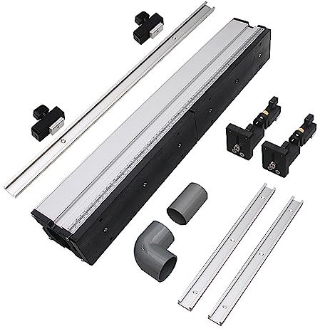 27in Router Aluminum Profile Fence System to Collect Dust Woodworking Milling Machine Table Saw DIY Tools