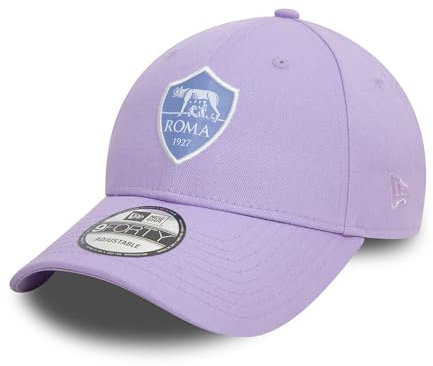 New Era As Roma Casquette de Baseball, Violet Pastel, M/L Mixte