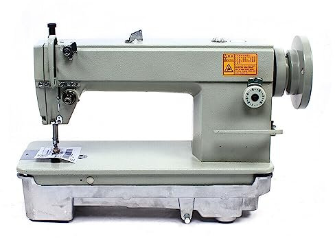 LANNADD Leder Nähmaschine, 29kg Industrielle Nähmaschine, Hochleistungsnähmaschinen Dicke Material Leder Nähmaschine Handnähmaschinen Zum Leder Jeans Nähen Aller Arten Von Stoffen
