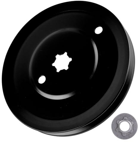 TENGMUJX 956-04002 V Getriebe-Riemenscheibe, kompatibel mit Nabe CUB CA DET 7,25 Dia LT1040 LTX 1040 Traktor passt für 247273721 247273740 247273730