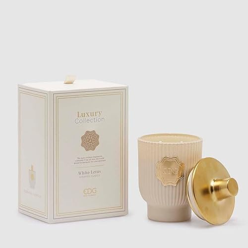 Edg luxury collection candela profumata 16h 10d - white lotus