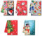 Autilify Weihnachts-Küchentücher 5er-Set – 55x40 cm – Mikrofaser Geschirrtücher mit Weihnachtsbaum, Weihnachtsmann, Schneemann & Bär – Saugfähig & Schnell Trocknend