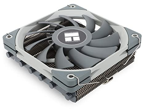 TR AXP120-X67 - Enfriador de aire de CPU de bajo perfil con ventilador PWM TL-C12015 de 120 mm, 6 tubos de calor, altura de 67 mm, para AMD AM4 AM5/Intel 1700/1150/1151/1155/1200/2011