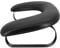 Arm Rest for Nails Tech,Soft PU Leather Nail Hand Rest Pillow,U Shaped Nail Arm Rest Stand with Detachable Bracket,Manicure Hand Cushion for Nails Art Salon Technician,Non-Slip (Full Black)