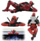 3 Pièces Deadpool Accessoire Voiture Interieur Accessoire Voiture Figurine Deadpool Figurine Deco Voiture Decoration Voiture Interieur Accessoire pour Les Fêtes à Thème d'anniversaire