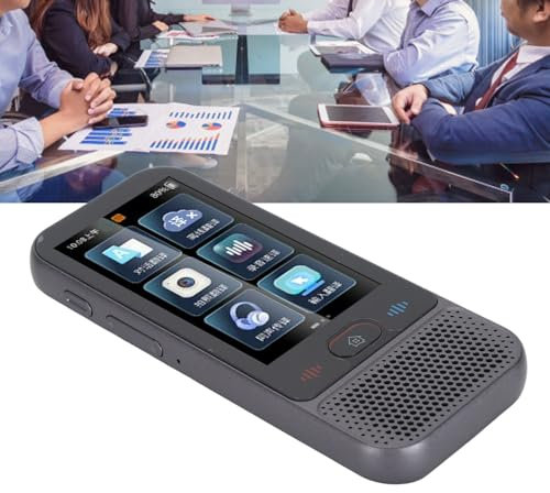 Sprachtranslator -Gerät, 139 Sprachen Online Zwei Möglichkeiten Echtzeit -Übersetzungs -Taschen -Talk -Übersetzer mit 3.1 -Zoll -Touchscreen für Smart Voice Translator -Gerät