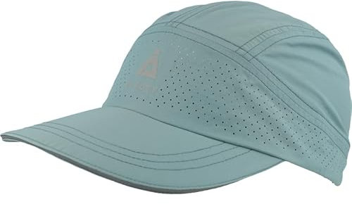 Eisley Unisex Tux Cap Mit UPF50+ Atmungsaktiv & Schnell Trocknend Reflekierendes Piping Klickverschluss, Stormy Sea, M EU