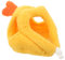 Haustierhutdekoration Hundebandana Hasenmütze Kindermütze Hut Mit Tierfigur Hängematte Rennmaus Chinchilla-Hut Hunde-Propeller-Hut Kopfbedeckung Für Haustiere Yellow Polarfleece Kisangel