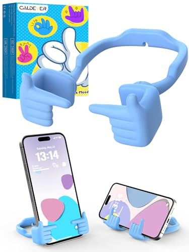 Geschenke für Männer Junge Kinder Frauen Mädchen Handy Ständer: Weihnachten Geschenk Wichtelgeschenk Nikolaus Papa Mama Schüchterne Handyhalterung Handyständer Halterung Tisch Kleine Lustig Geburtstag