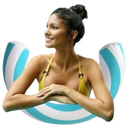 Piscine Gonflable Drôle Float - Piscine Pour Pizza Gonflable Float | Hammock Pool Flotte Adultes | Tube De Natation Flottent Anneau De Natation D'eau Flottant Sur Anneau Pour La Natation Dans La