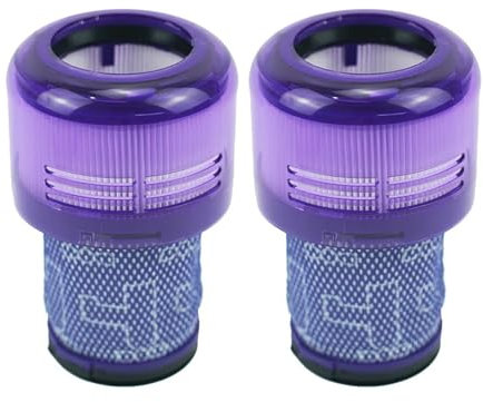 Filtre SV20 Compatible Avec Dyson V12 Slim, Kit De Remplacement For Aspirateur Dyson V12 Detect Slim(2 Pcs)