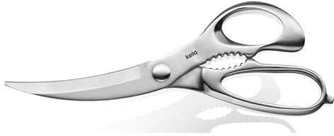 KELA - Geflügelschere Taja Edelstahl matt silber 24 cm - Edelstahl