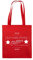 Comedy Bags - Ich hab Immer Glitzer in der Handtasche! - Jutebeutel - Lange Henkel - 38x42cm - Farbe: Rot/Rosa-Weiss