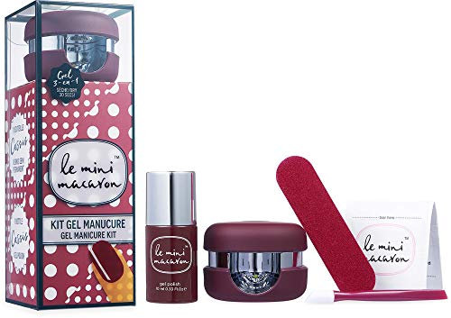Le Mini Macaron DIY Gel Manicure Kit (Cassis)
