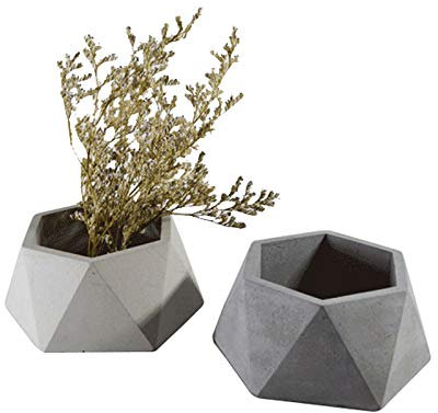 Nicole Silicone Mold for Concrete Flower Pot Mould Handmade Craft Geometric Planter Garden Bonsai Decorating Tools
