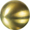 Edelstahlkugeln Bunte Edelstahl- Kugel matt gebürstet ca. 80 mm / 8 cm, Dekokugeln FARBIG (Gold 39)