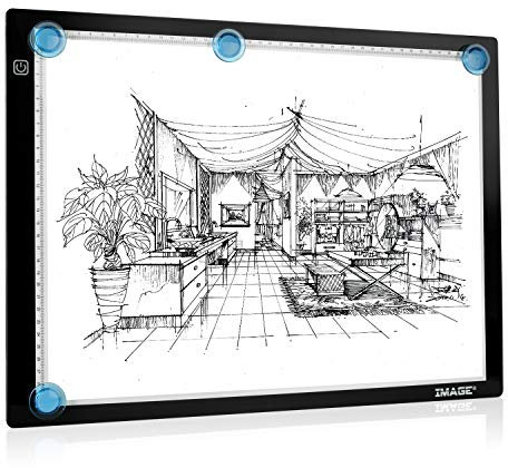 A3 Light Box, Magnetic LED Copy Board Drawing Tracing Light Pad, Ultra-Thin Stepless Brightness Control with Memory Function USB Powered Tatoo Pad for Animation, Sketching, Stencilling X-ray Viewing