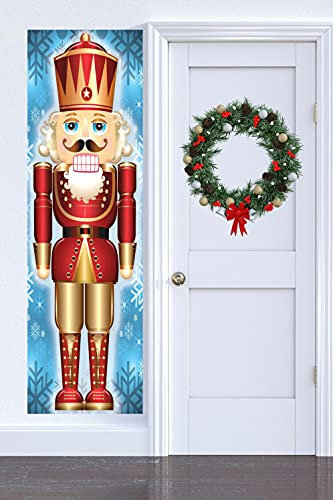 Christmas Nutcracker Soldier V001 Large Wall Sticker Decal Decoration Christmas Poster Graphic 600mm Wide x 2000mm deep