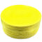 Lot de 15 disques abrasifs auto-adhésifs - 225 mm - Jaune - Grain 80 - Pour ponceuse à sec, ponceuse girafe, ponceuse murale, ponceuse de plafond