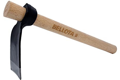 Bellota HOE232AW400P - Ferro battuto in Acciaio Speciale per Zone Rocalla con Manico in Legno e Sistema Anti-Rotazione.