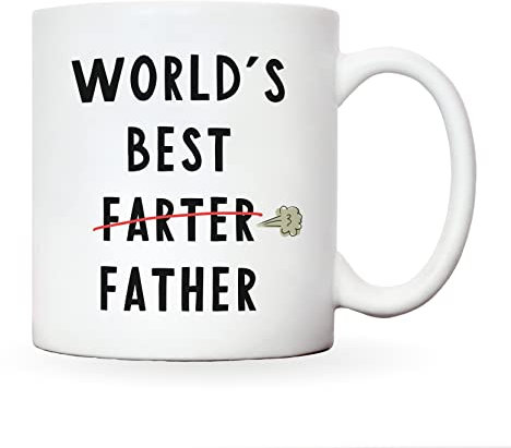 Manta Makes Dad Gifts World's Best Farter Father dad Mug Gifts | dad Birthday Gifts | for dad | Best Gifts for dad | dad Gifts for Birthday | Mug dad | dad Gifts Birthday