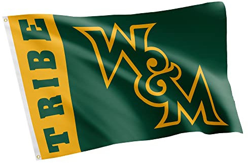 Desert Cactus College of William & Mary Flagge, 100 % Polyester, für drinnen und draußen, 91 x 152 cm (Teamname)