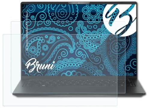 Bruni Schutzfolie kompatibel mit Tuxedo InfinityBook Pro 14 Gen 7 Folie, glasklare Displayschutzfolie (2X)