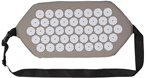 YUYTE Akupressurmatte Rückengurt, Hochwertiges Schmerz- und Stressreduzierendes Massagegerät, Akupunktur Matte aus Reiner Baumwolle und ABS-Material, Zuhause, Büro und Reisen, Bequem