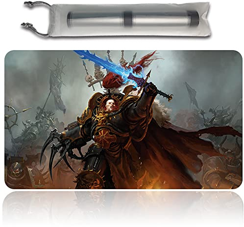 Four leaves Abaddon, Le Despoiler- Tapis de Jeu MTG + Sac étanche Gratuit, Tapis de Table MTG Playmate Taille 60 x 35 cm, Tapis de Souris MTG Compatible avec MTG TCG CCG RPG
