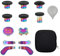 13 in 1 Metal Thumbsticks for Xbox One Elite Series 2 Controller, Elite Series 2 Core Controller Gaming Accessory Parts, Metal Mod 6 Swap Joysticks, 4 Paddles, 2 D-Pads, 1 Tool(Multi-Colored)