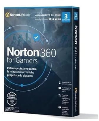 NORTON Routers - Wireless - Modems Marca Modello NORTON360 Gamer 50G 1U 3D 12 Attach