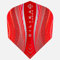 Harrows Lumen No6 Dart-Flights, rot, Einheitsgröße
