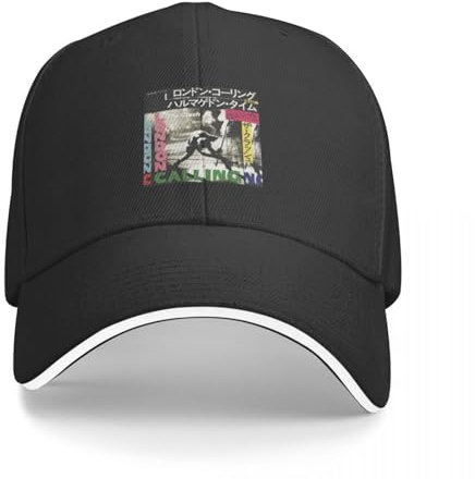 Basecap London Calling JapanThe Clash Rock Japan Style Baseball Cap Sun Cap Golf Cap Hut für Männer Frauen Geschenk