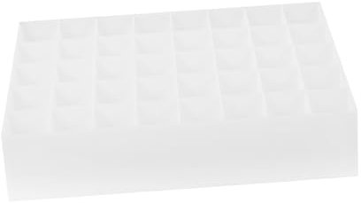 WOFASHPURET 40Er Karton 4 Reihen Lippenstifthalter Organizer für Badezimmertheken klarer Lipgloss Aufbewahrungsbehälter Kosmetikhalter Schmuck Make-up-Box Ausstellungsstand