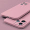 ADKOT Neon Liquid Silicone Colorful Soft Case for iPhone 15 14 13 12 11 Pro Max Plus XS XR X Fluorescent Microfiber Cover,Pink,For iPhone 12 ProMax