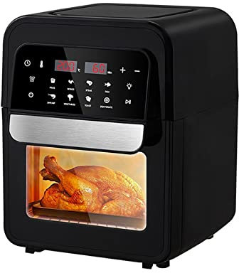 MXPWQQA Air Fryer, Household Electric Air Oven 7L Large Capacity Air Fryer, French Fries Fried Chicken Making 50-220℃ Oil-Free Air Fryer