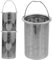 FUNOMOCYA Lot De 3 Filtres À Thé En Métal Pour Théière Infuseur À Thé Robuste Et Facile À Nettoyer