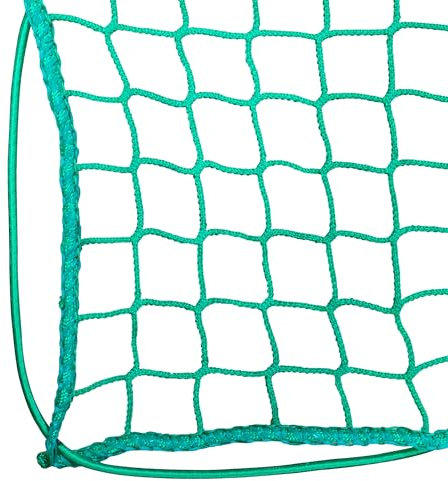 lasiprofi Abdecknetz für PKW-Anhänger, Pritschen und Container 4,0 x 3,5 Meter Grün