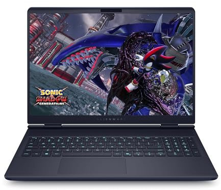 Alienware 16x Aurora Portátil Gaming AC16251 16 WQXGA 240Hz G-Sync, Intel Core Ultra 9 275HX Series 2, Nvidia Geforce RTX 5070, 32GB RAM, 1TB SSD, Windows 11 Home,Teclado AlienFX RGB QWERTY Español