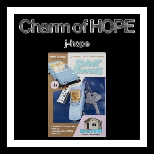 BTS J-HOPE ‘CHARM OF HOPE’ Album SWEET DREAMS Ver. / NFC+Key-Ring+2 Photo Card+Guide+GIFT