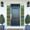 Football Banner Welcome Porch Sign - Door Hanging Banner for Super Bowl Game Day Sports Party Decorations