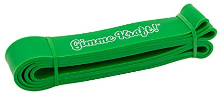Gimme Kraft! Pro Powerband Resistance Band/Widerstandsband/Fitnnessband Crossfit Freeletics Workout (EXTRA STARK (Grün / 29-80 Kg))