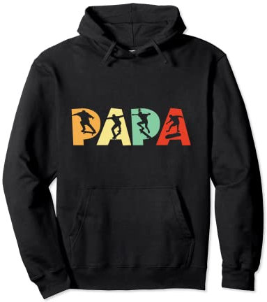 Bester Skateboarder Papa Bester Skater Papa Skaten Pullover Hoodie